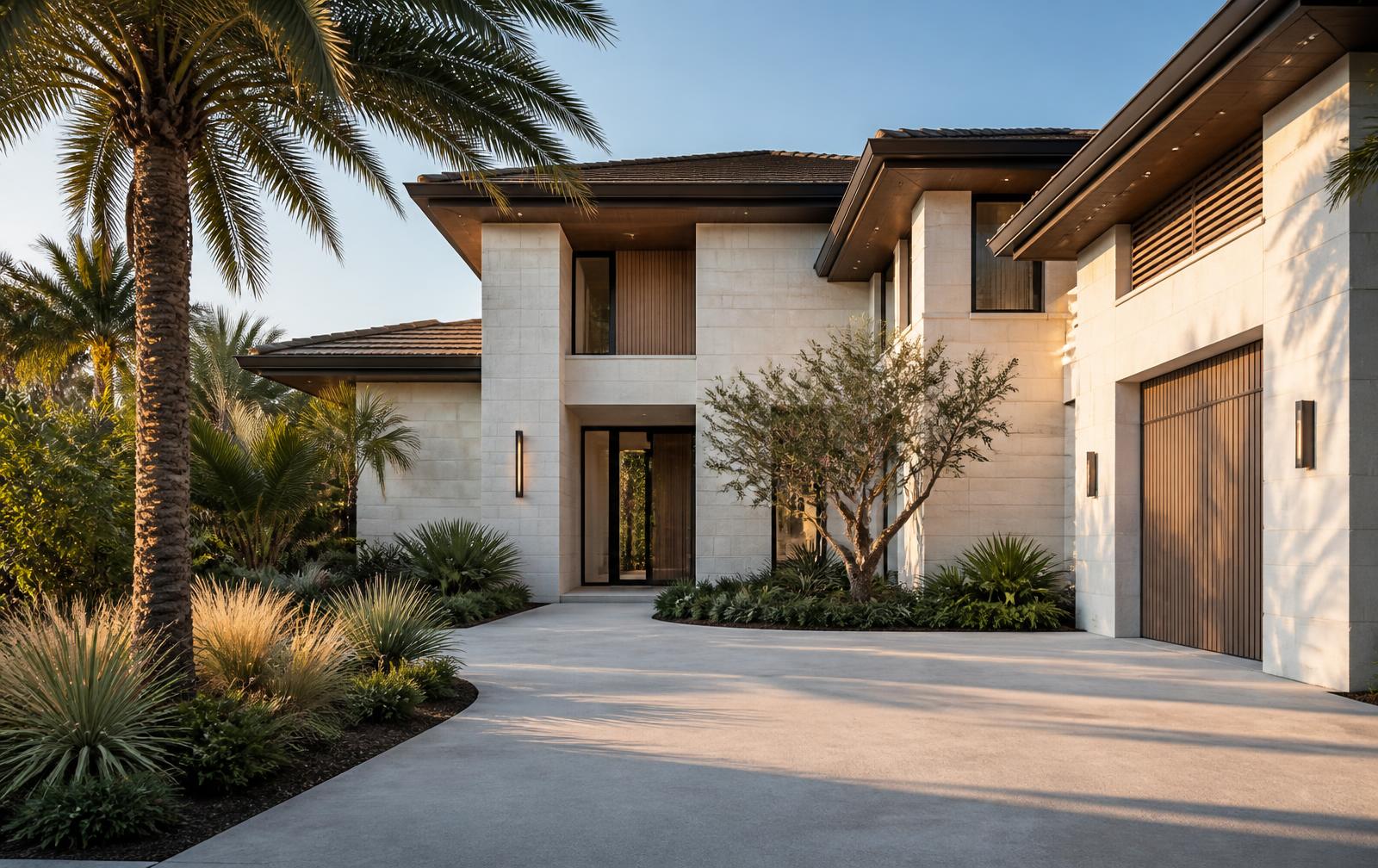 Coastal Naples neighbourhood of luxury seasonal residences